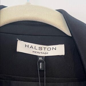 Halston Heritage  Black Double Breasted Tuxedo Jacket / Dress. Formal. Holiday!